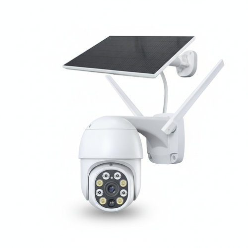 Telecamera di videosorveglianza solare WiFi con pannello solare
