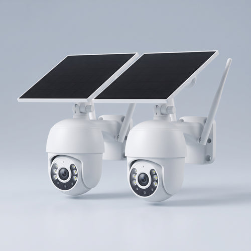 Telecamera Solare WiFi da Esterno Rotante 355°